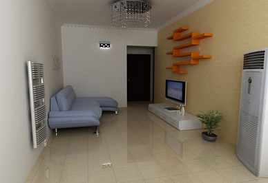 esball官网电子游戏暖气片客厅安装效果图 